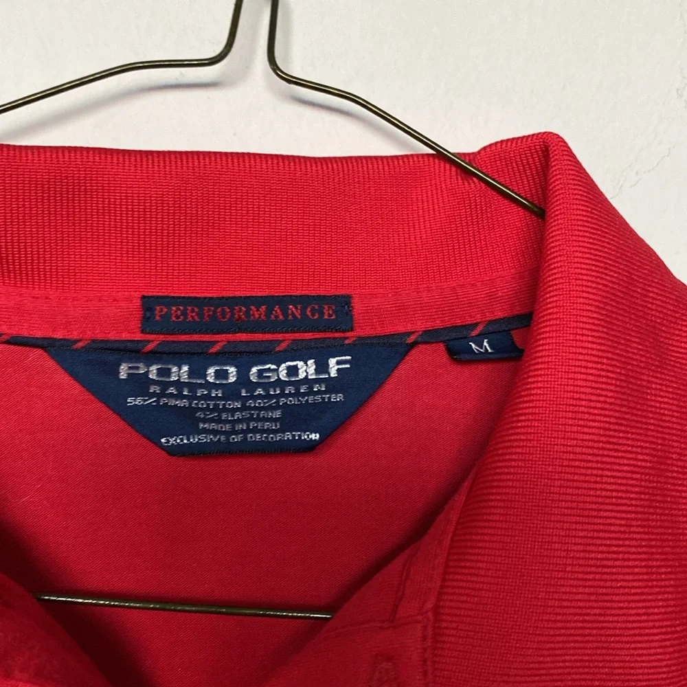 Polo Golf Coca Cola AJGA Polo Size Medium